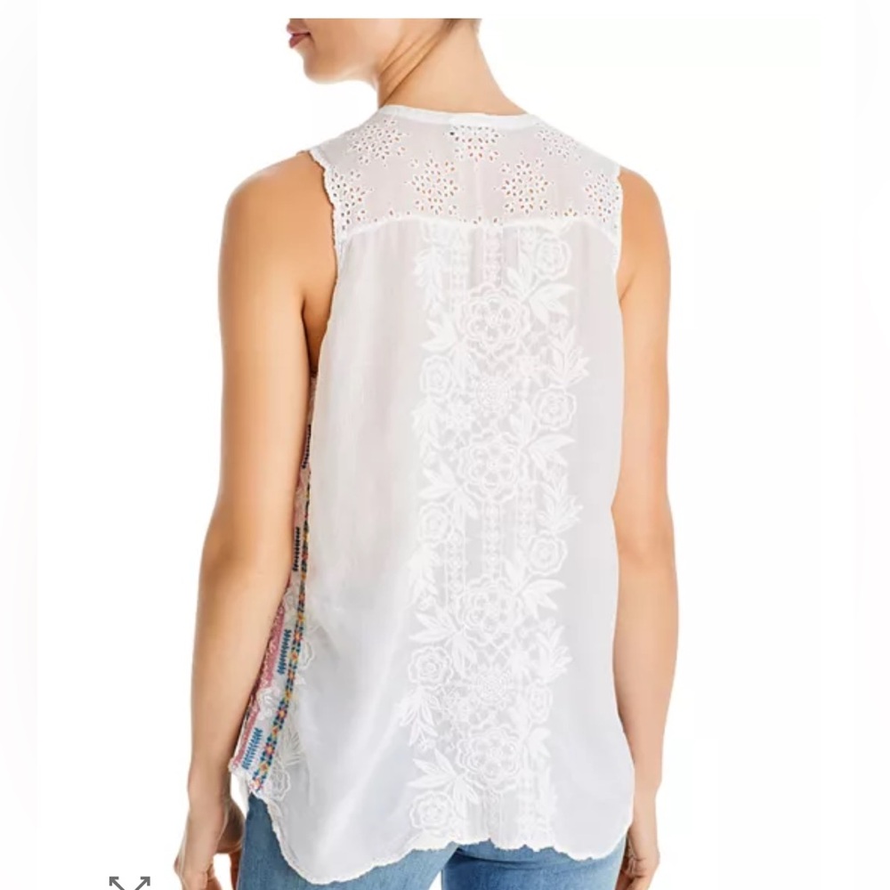 Johnny Was Rosslyn Clio Tank Top / XS - Picture 9 of 10